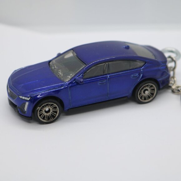 Matchbox blue caddy Custom keychain 1:64 scale - Picture 1 of 4